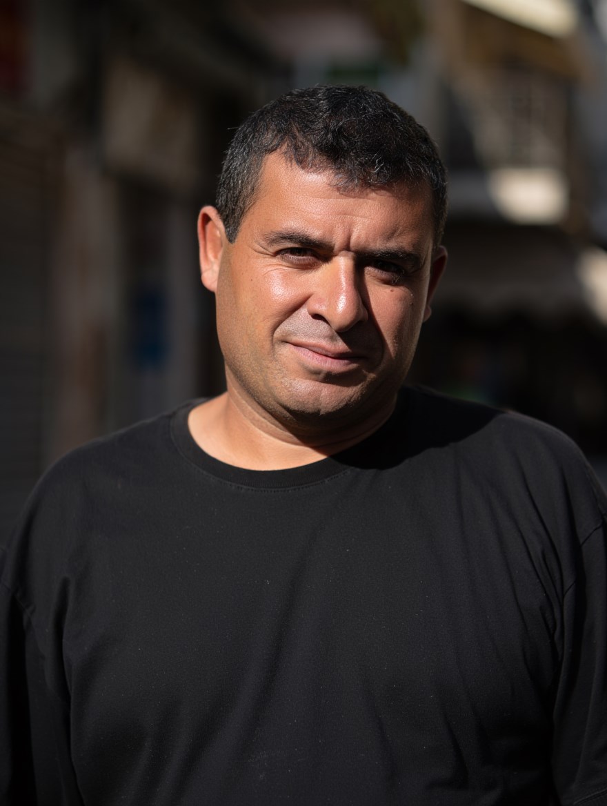 Real DUBIS person wearing I am not fat I am a limited edition tshirt